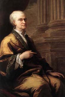 Portrait of Sir Isaac Newton